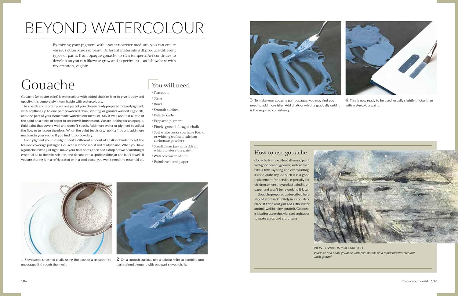 Found and Ground: a Practical Guide to Making Your Own Foraged Paints