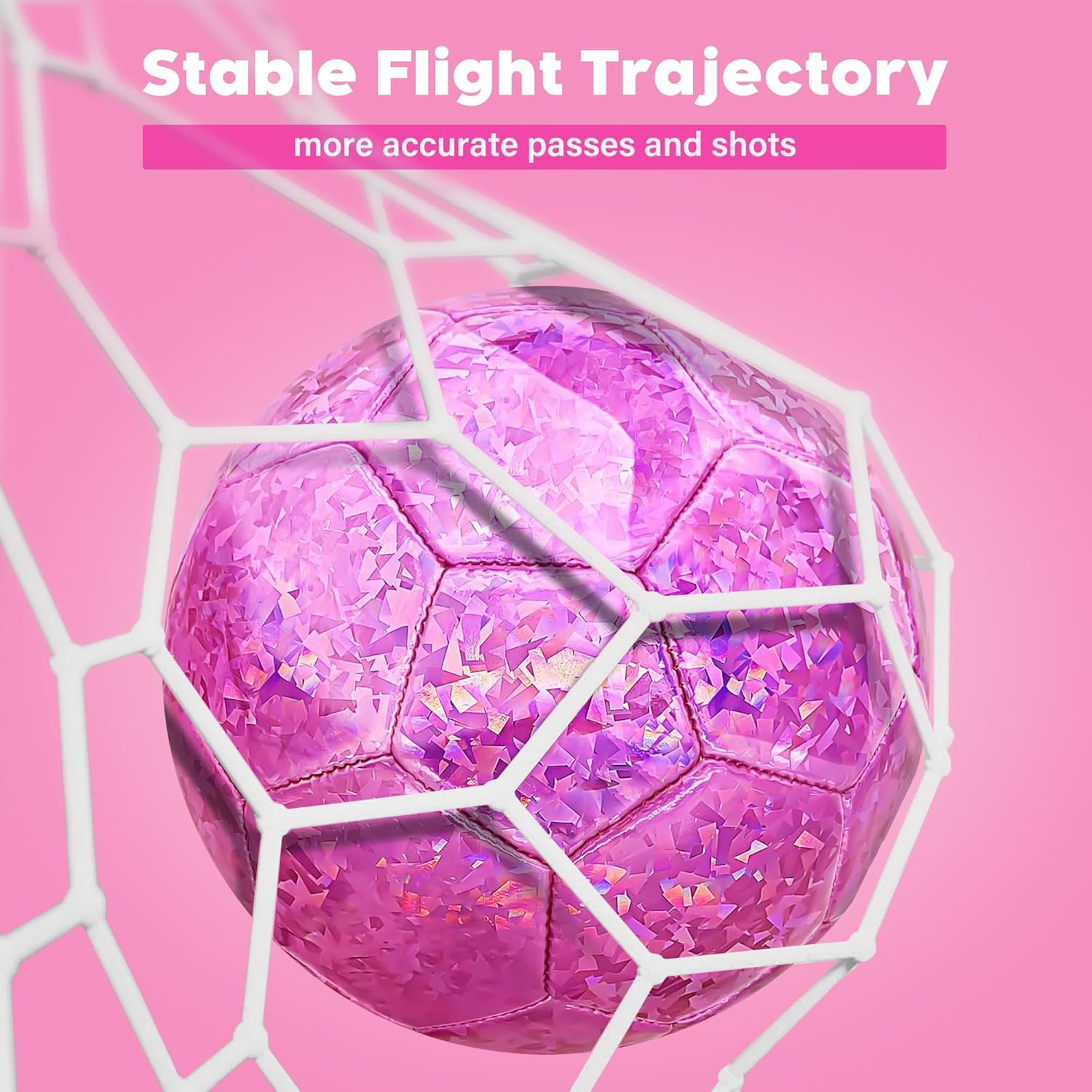 Champhox Kids Soccer Ball with Pump, Children Sports Ball Cartoon Design Toddlers Recreative Indoor Outdoor Ball for Kids, Toddlers, Girls, Boys, Children, School image number 5