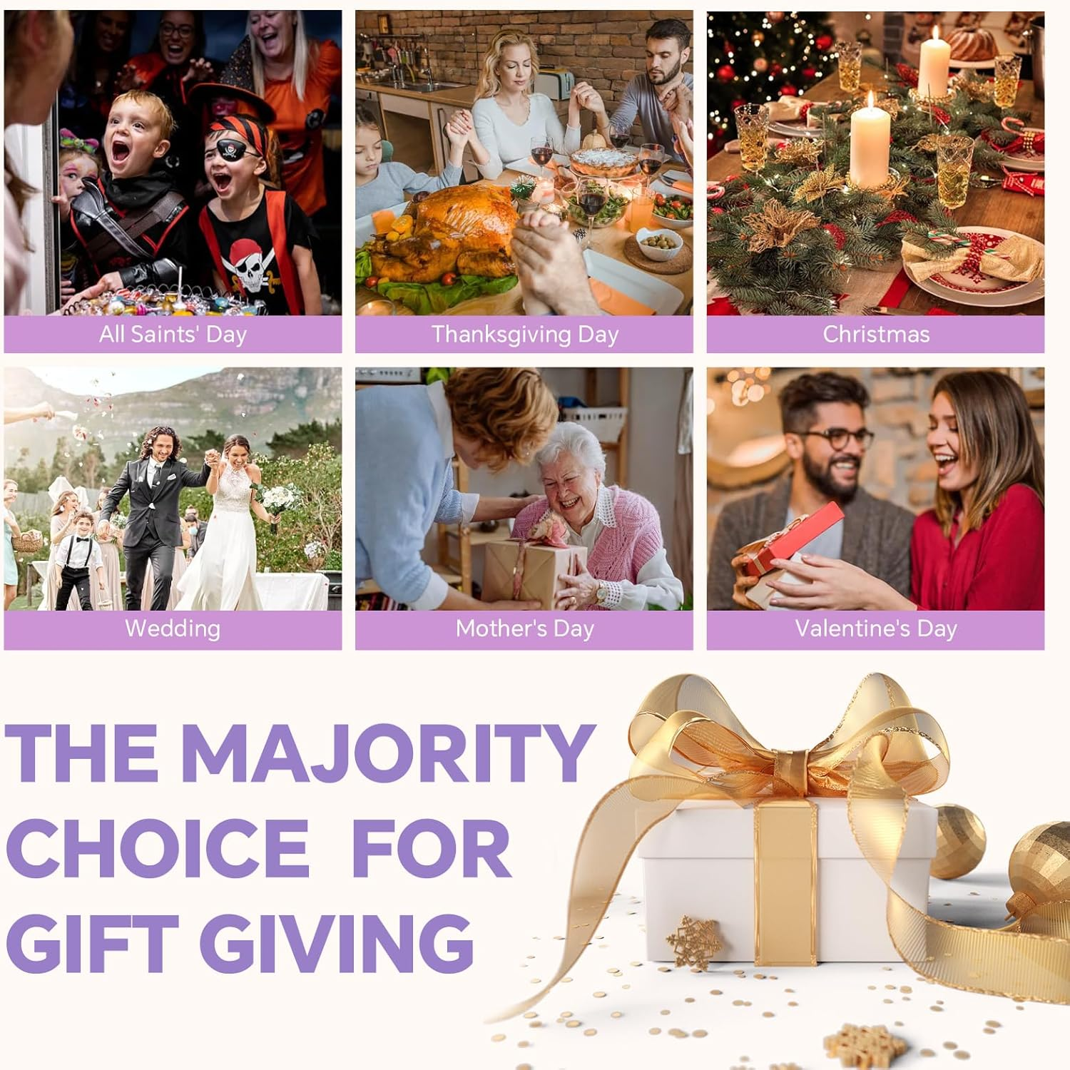 22380Pcs Purple Jelly Rhinestones Kit- Resin Mixed Color Rhinestones for Nail Clothes Shoes Tumblers Decoration Flat Back Round(3Mm,4Mm,5Mm) - 3Mm Christmas image number 6