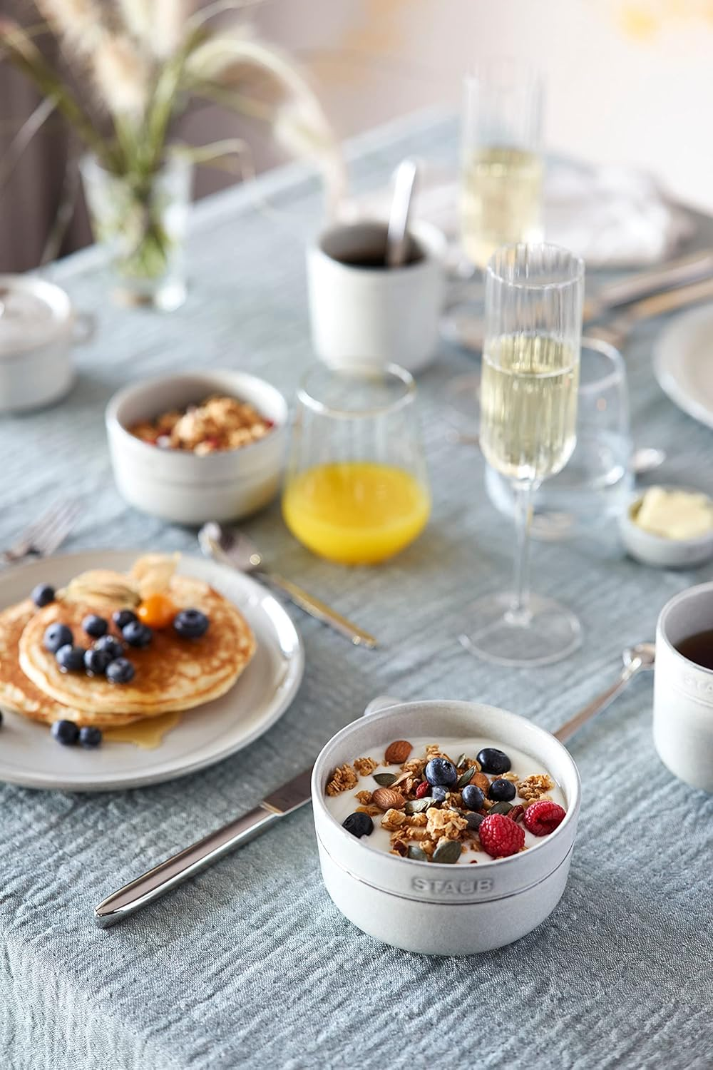 Staub Ceramic Bowl 40508-031 Campagne 3.9 Inches (10 Cm) Ceramic Bowl, Ceramic Bowl, Microwave Safe image number 1