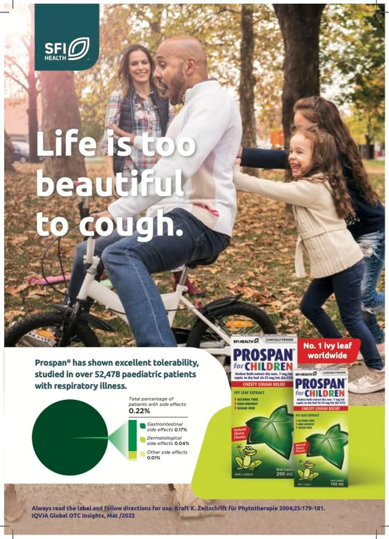 Flordis Prospan Chesty Cough Relief Syrup for Children 100 Ml image number 3