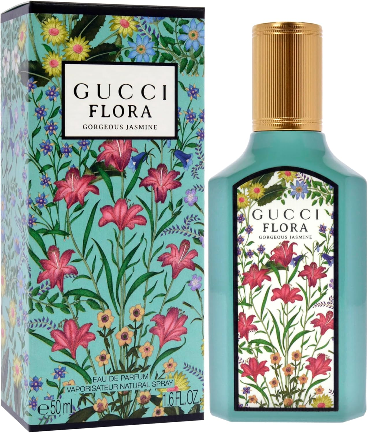 Gucci Flora Gorgeous Jasmine Eau De Parfum Spray for Women 50 Ml image number 3