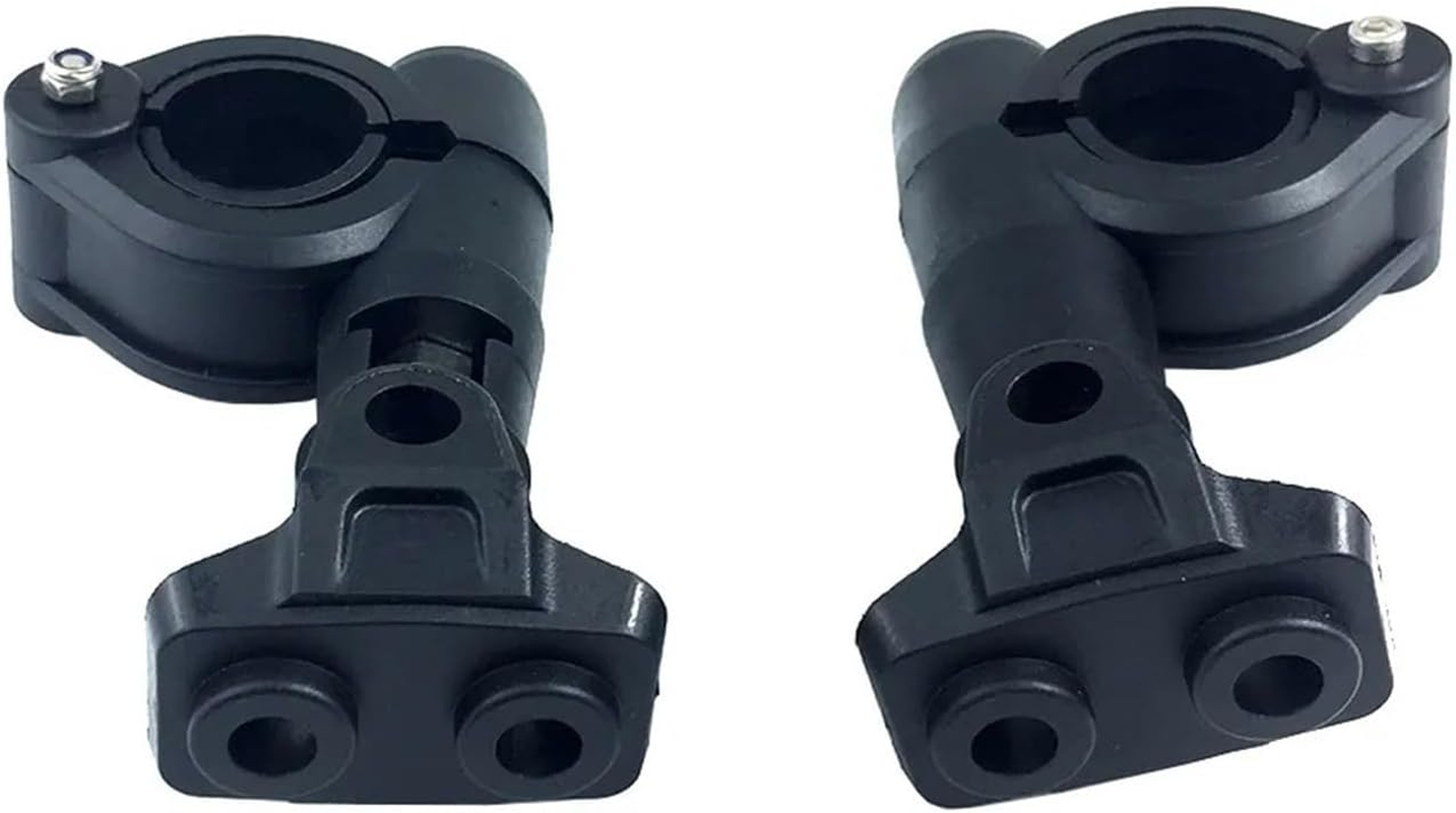 Muzhen Store Motorcycle LED Headlight Spotlight Clamps Bracket Tube Mount Compatible with Motorcycle Fog Light Auxiliary Lamp Holder Motos Accessories