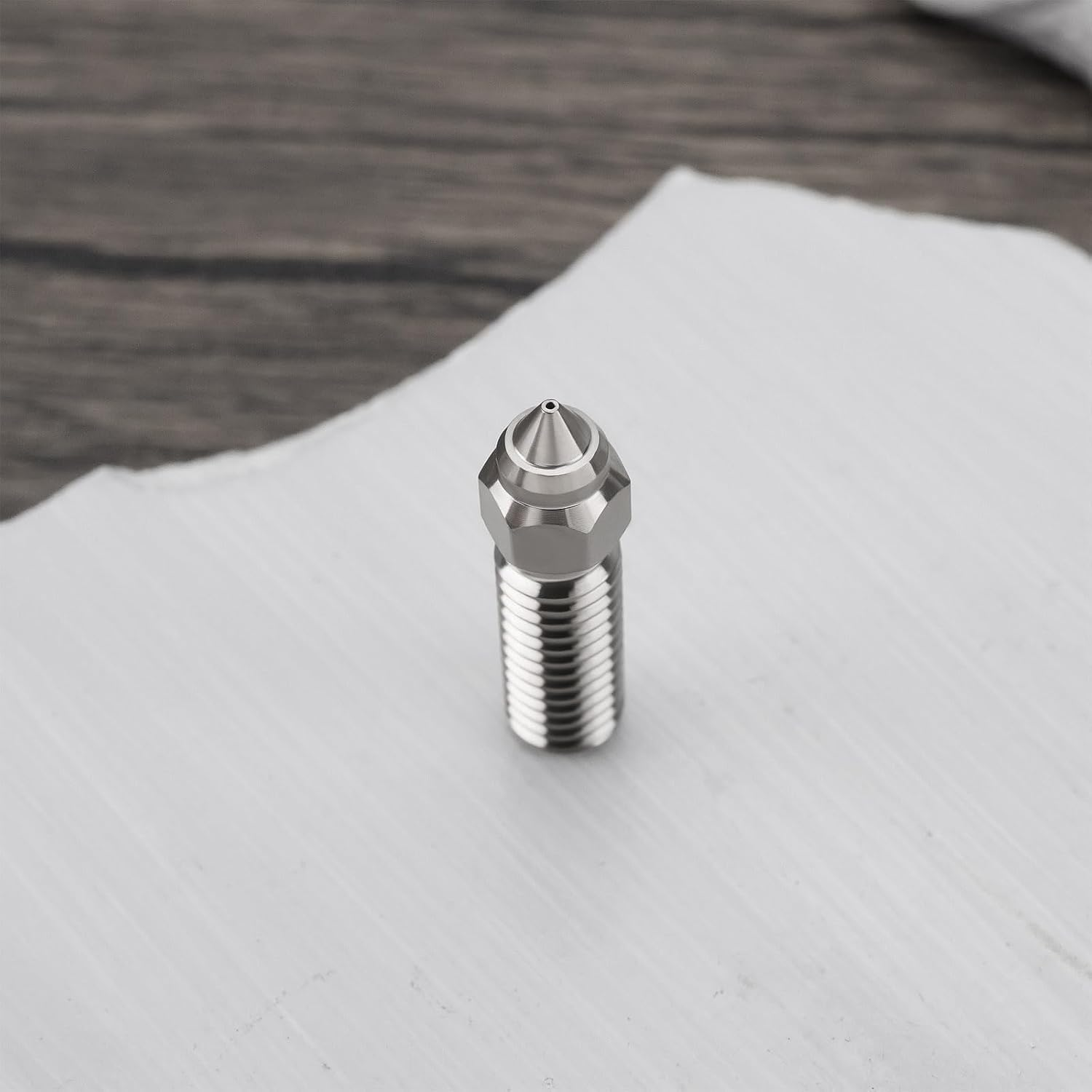 OTOTEC 2Pcs 0.4Mm 3D Printer Nozzle Chrome Zirconium Copper Compatible with Creality K1 K1 MAX Compatible with Ender 3 V3 KE CR-10 SE CR-M4 image number 2