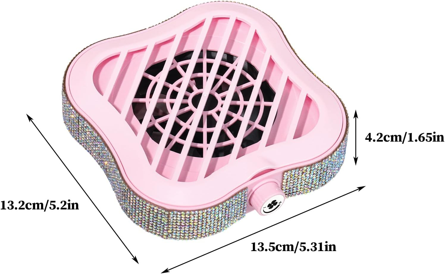 Nail Vacuum | Powerful Low Noise Cleaner - Adjustable Suction Power Nail Duster Collector with 10 Filters,For Salon, Table, Home, Room, Manicure, Beginner, Professional image number 4