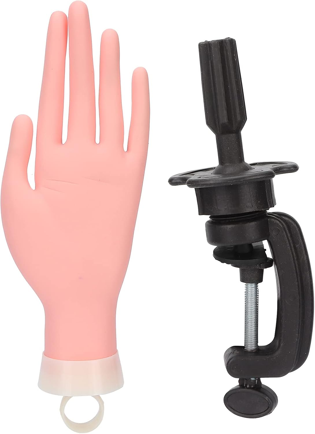 Realistic Mannequin Hands Reusable Nail Art Hand for Nail Art Practice at Home or Salon image number 6