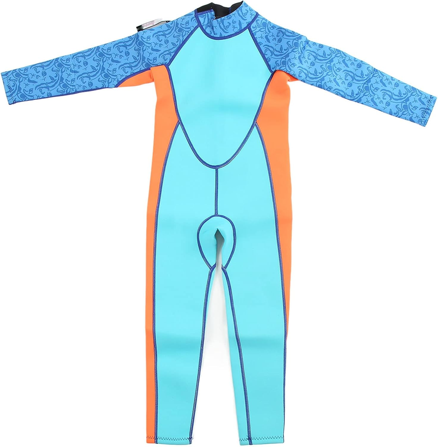 Children'S Wetsuit Sun Protection Warm Soft Long Sleeve Children'S Wetsuit for Diving Snorkeling image number 2