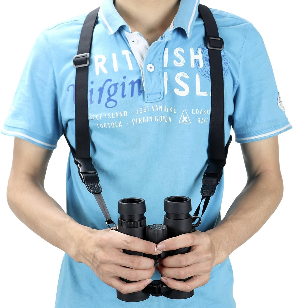 TOURBON Adjustable Binocular Harness Telescope Belt Quick Release Camera Strap image number 4