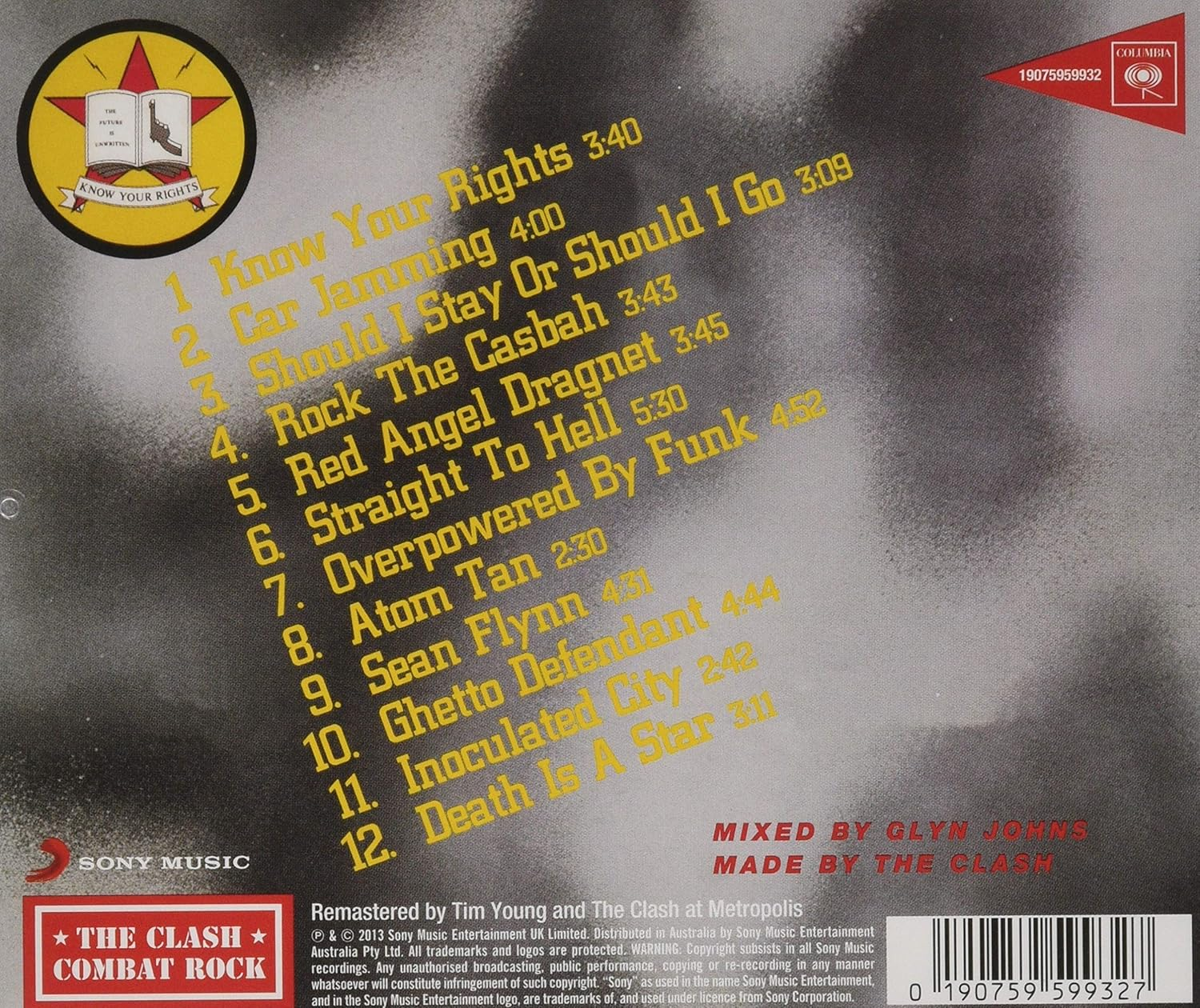 Combat Rock [Sony Gold Series] image number 1