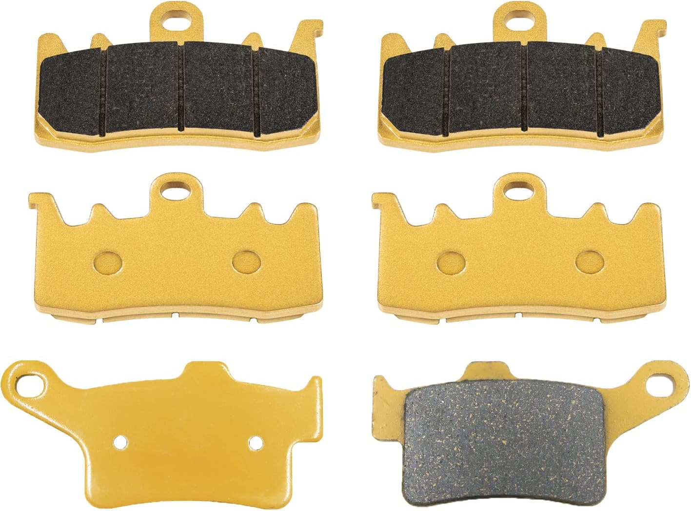 Premium Ceramic Front & Rear Brake Pad Set Fit for Can-Am Spyder RS RS-S RT RT-S ST F3 F3-S F3-T, Brake Pads Kit for Cam Am Spyder 2013 to Current image number 3