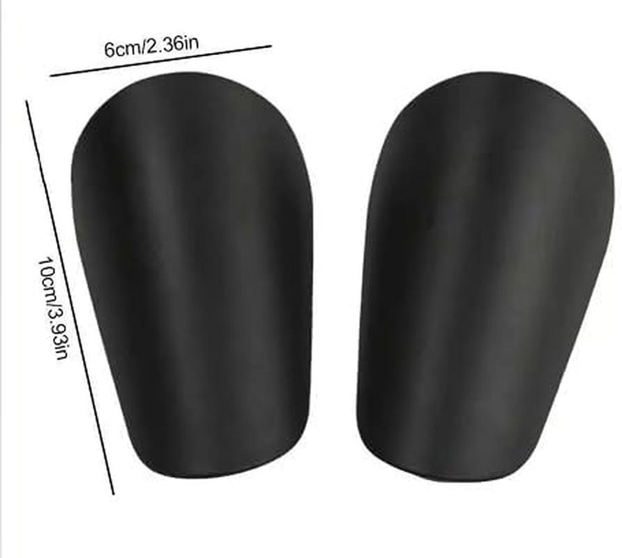 Limcryspp 1 Pairs of Professional Mini Football Shin Protectors External Shin Protectors for Non Slip Football Shin Protectors Neutral Mini Shin Protectors image number 6