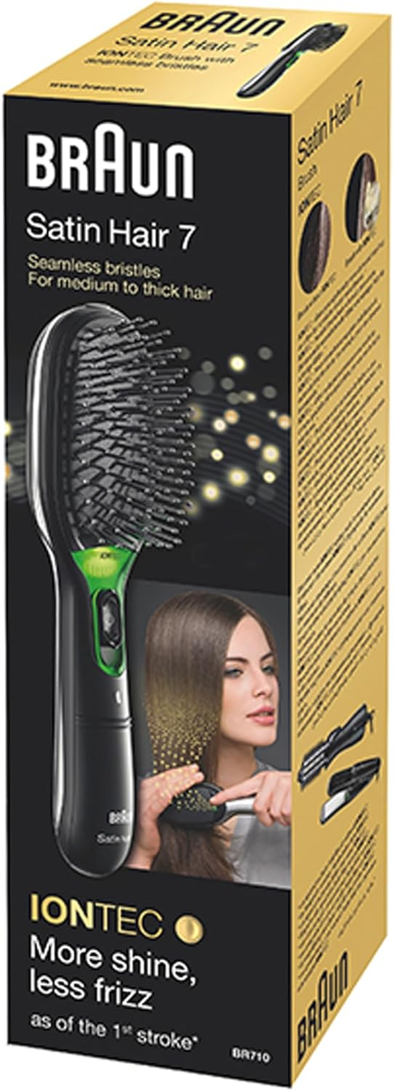 Braun Satin Iontech Brush, Black image number 5