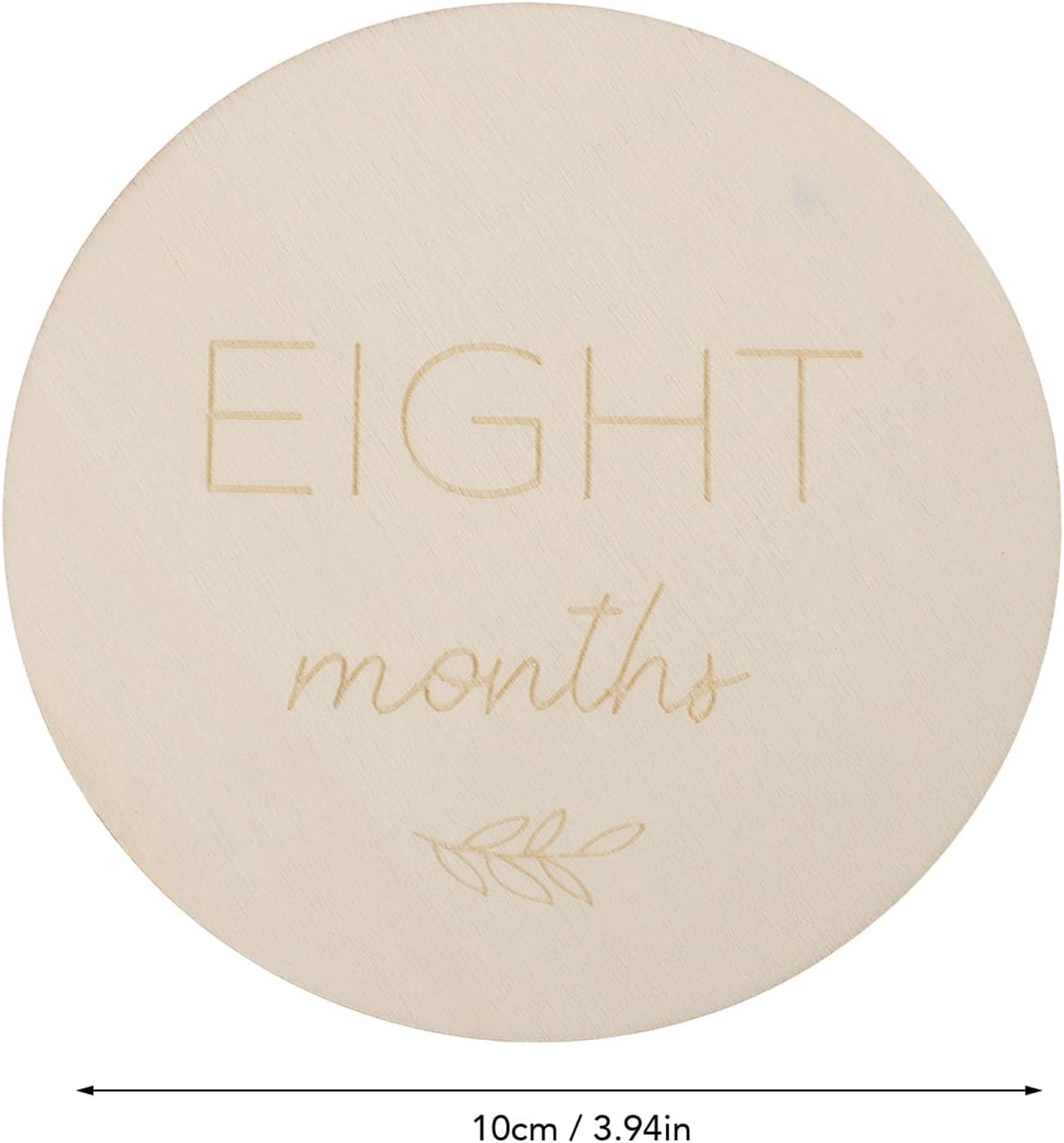 Dpofirs Wooden Baby Milestone Signs Excellent Synthetic Wood, Suitable for Capturing Exciting Milestones - Ideal for Memory Book or Sharing with Family and Friends image number 4