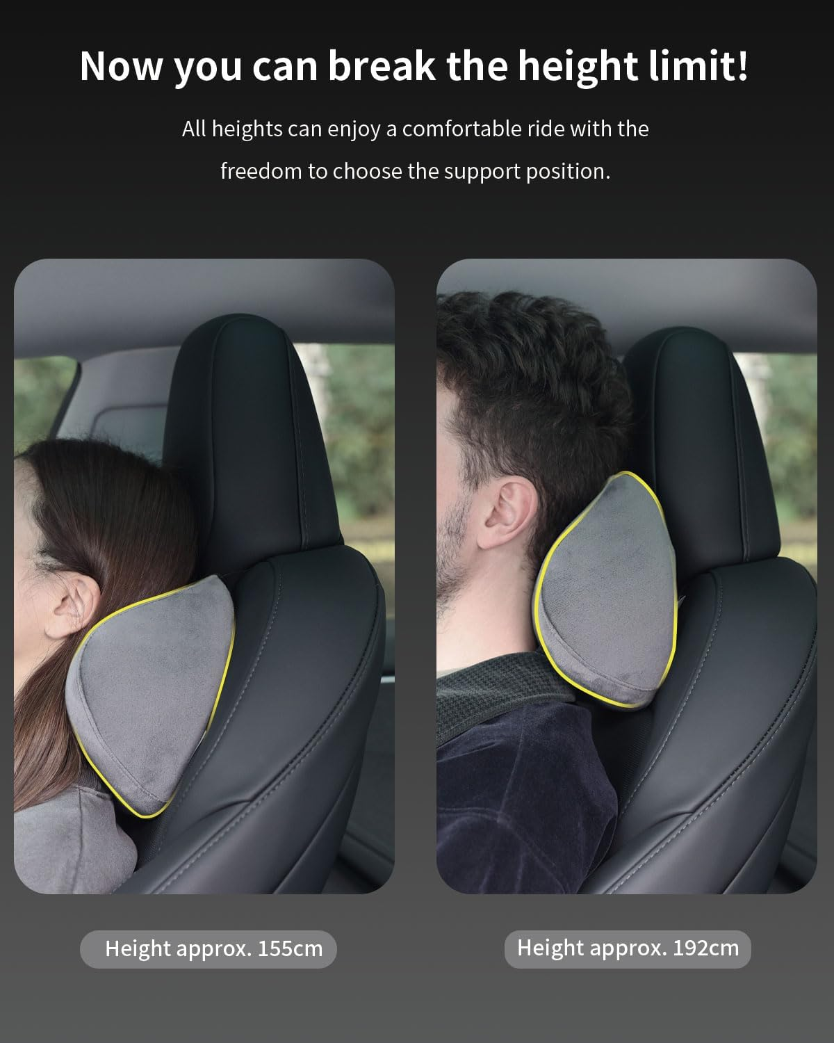 Jowua Car Neck Pillow for Tesla Model 3 / Y/S/X image number 4