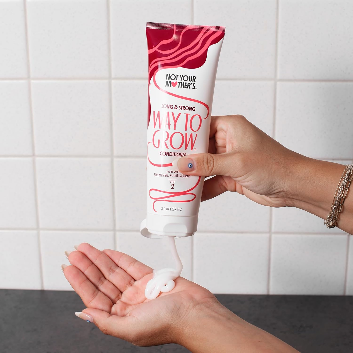 Not Your Mother'S Way to Grow Damage Protecting Shampoo & Conditioner Duo Pack 8 Oz (1 of Each), for Longer Stronger Hair