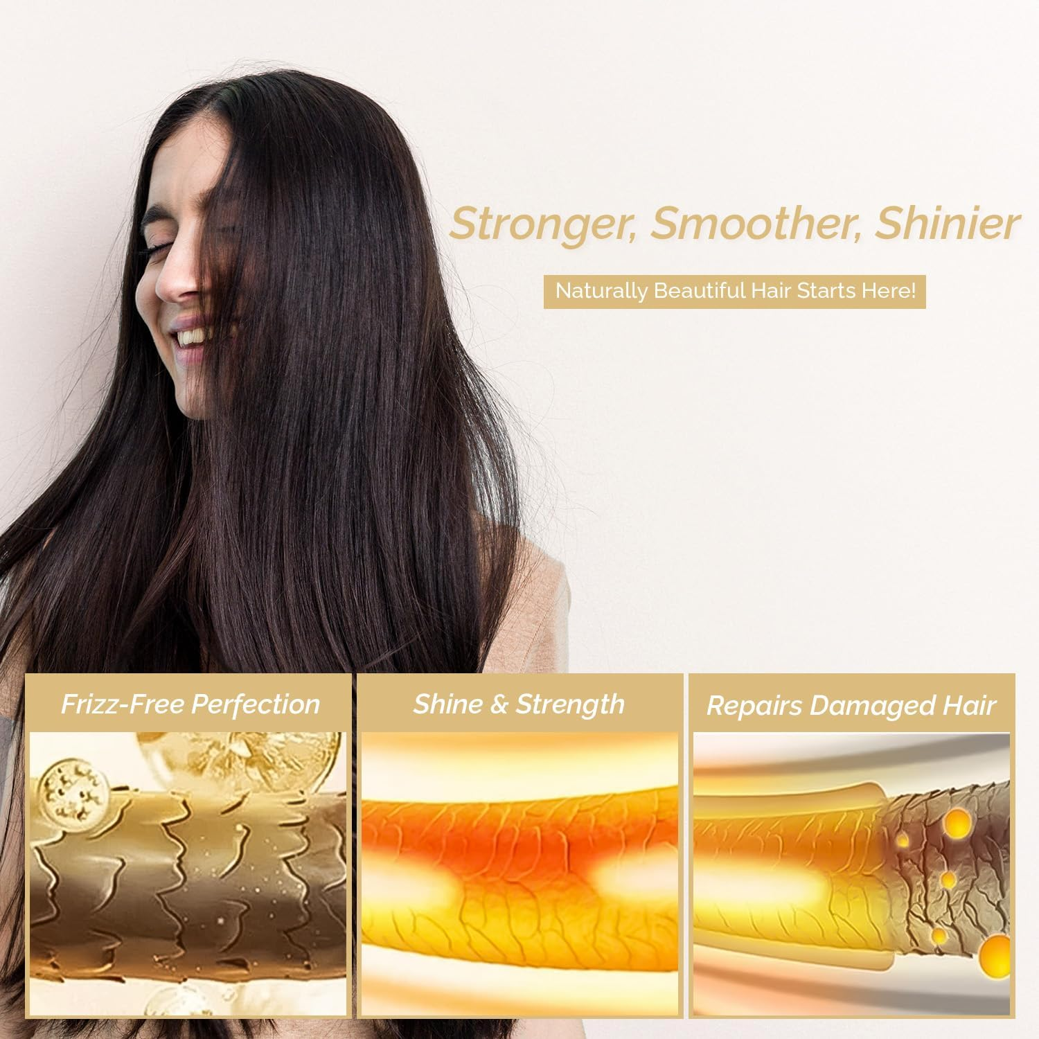 Hi9 - Keratin Rich Hair Mask for Frizz-Free and Strong Hair | Protein Mask for Intense Damaged and Dry Hair Repair | Deep Nourishing Hair Treatment | Blend of Biotin, Ceramides and Keratin | 200 GM Hair Mask for Hair Growth All Hair Types image number 1