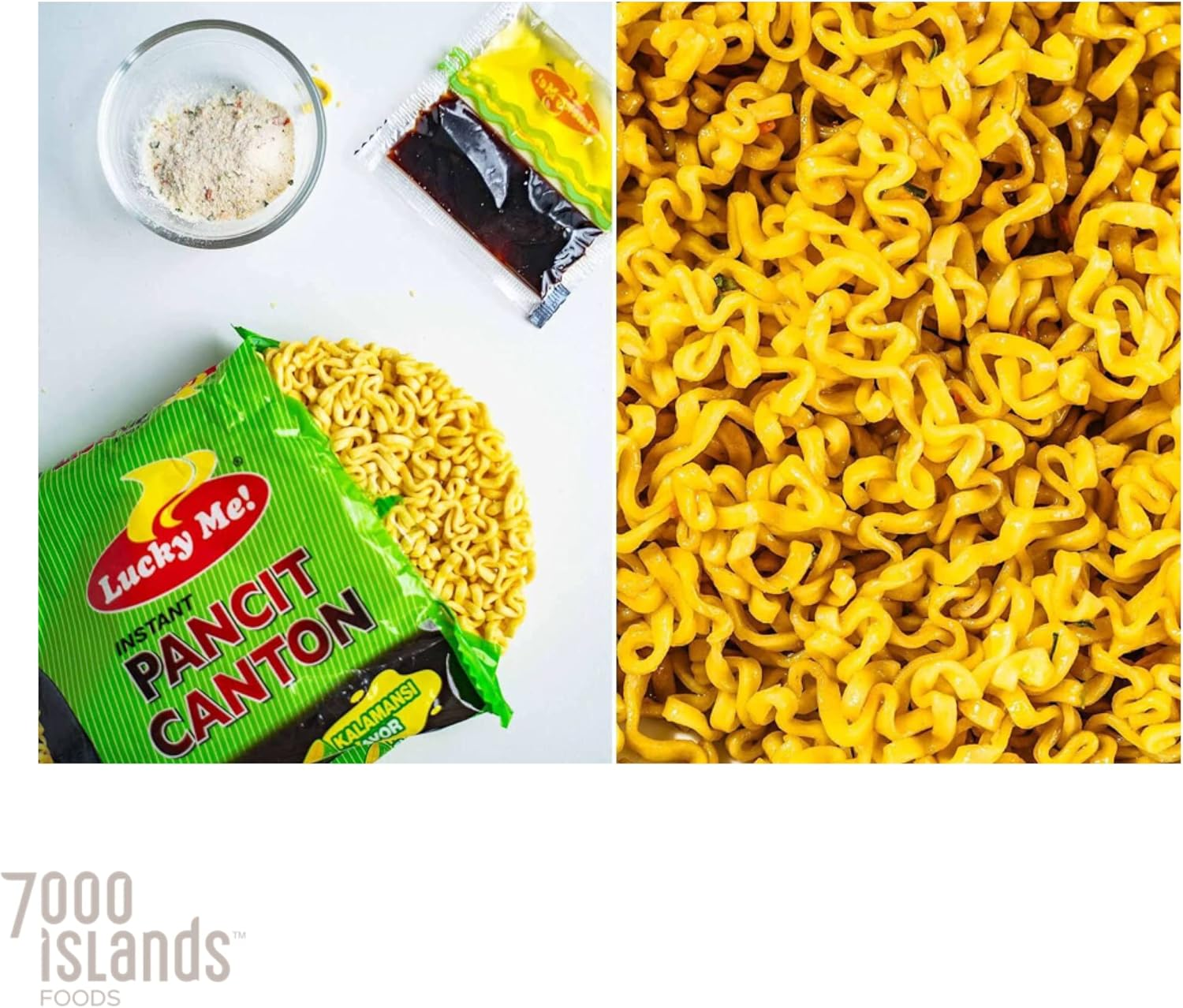 Lucky Me! Pancit Canton Instant Noodles Chow Mein 12X60G (Kalamansi Flavor) image number 5