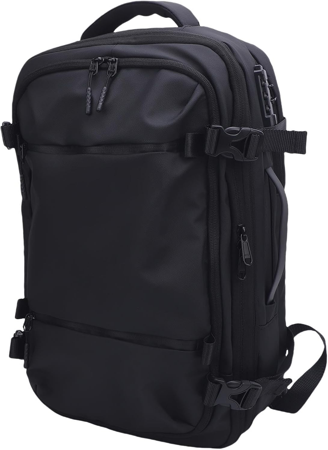 Jectse Expandable Vacuum Backpack Compression Bag with Theft Resist Locking System for Travelers and Campers image number 4