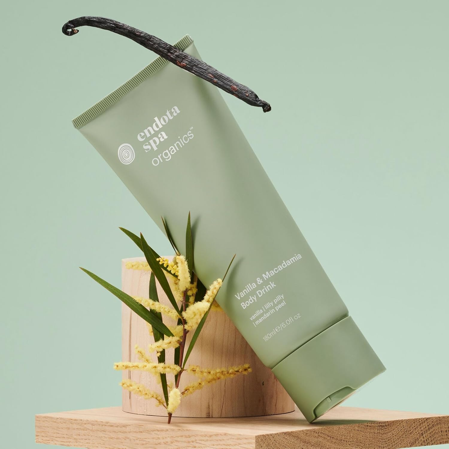 Endota Organics Vanilla & Macadamia Body Drink 180 Ml, Enriching Full-Body Hydration image number 4