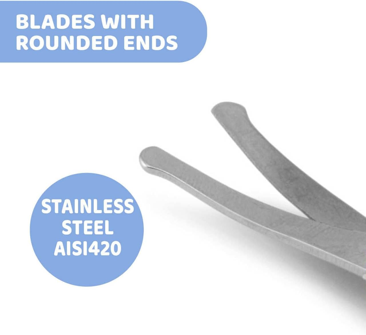 Chicco 4 Piece Polar Bear Manicure Set, White