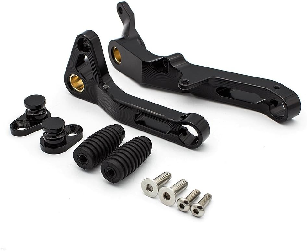 PROCNC Motorcycle Brake Clutch Gear Pedal Lever Pour for Ducati Monster 821 1200 1200R 2014 2015 2016 2017 2018 2019 (Black)