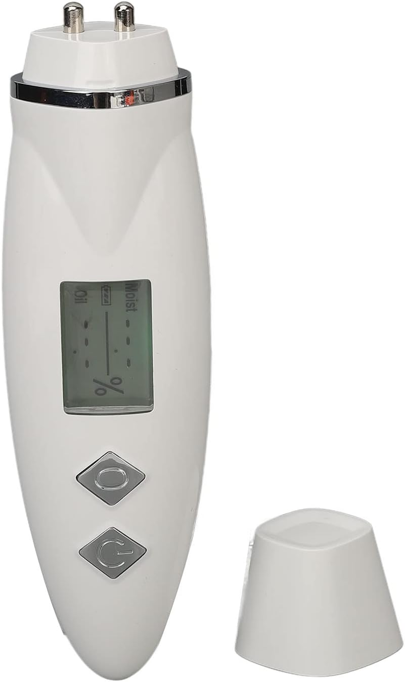 Skin Moisture Analyzer, Portable Water Oil Tester for Skin Care, Face Skin Sensor Tester with 3 Color Indicator Light, Face Moisture Water Analyzer for Home Beauty Salon image number 5