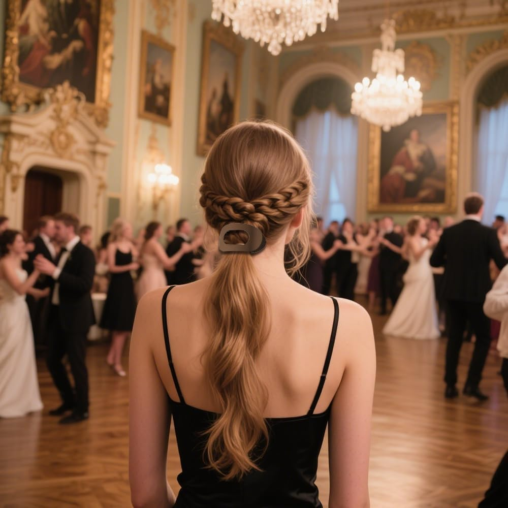 Pack of 6 Flat Hair Clips for Women, Hair Clip, Flat Claw Clip, Strong Hold Women'S Hair Clips, Hair Clip for Thick and Thin Hair image number 5