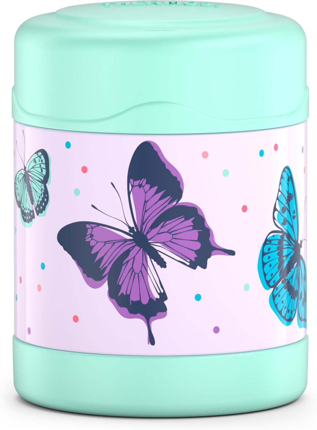 290Ml Funtainer&reg; Vacuum Insulated Food Jar - Butterfly Frenzy image number 1