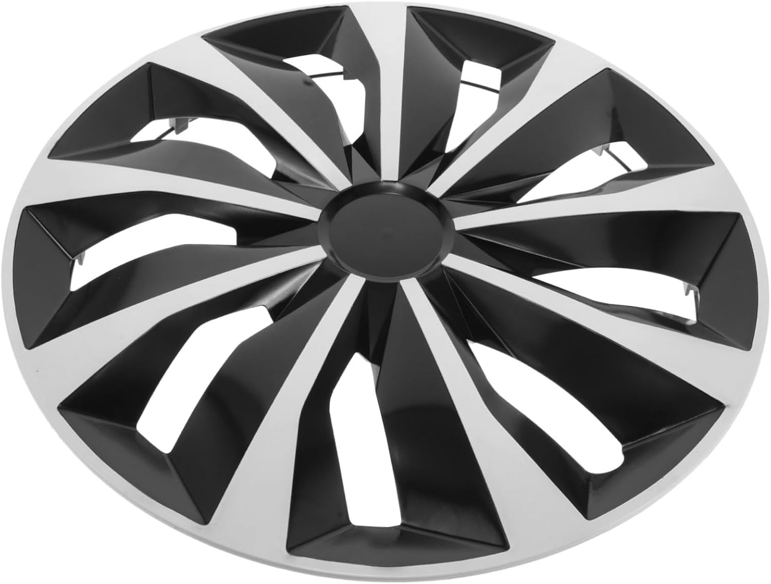 Happyyami Universal 15-Inch Car Wheel Hubcap Cover Set Plastic Decorative Tire Covers for Vehicles Sturdy Steel Rim Protection for Cars and Suvs image number 3