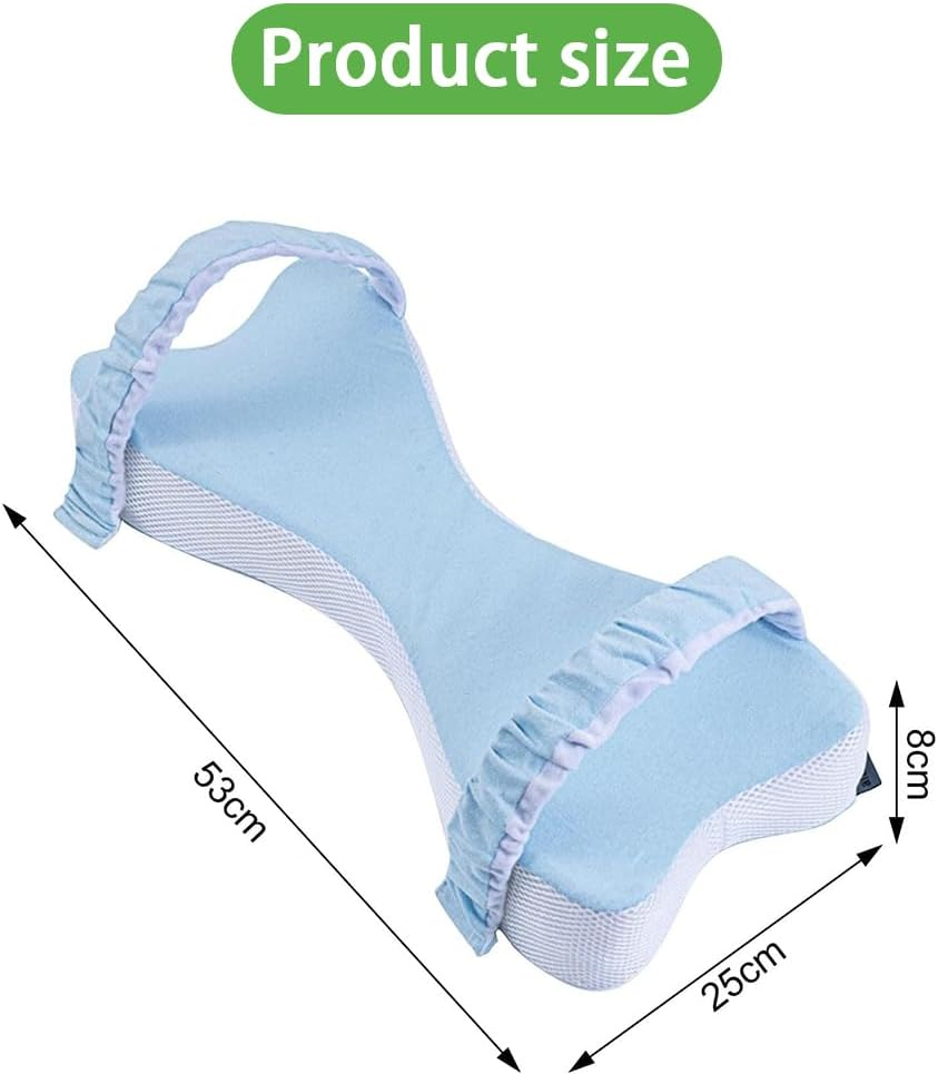 Side Sleeping Knee Pillow, Memory Foam Orthopedic Pillow for Knee, and Leg Pain Relief, Comfortable Bed Wedge Pillow for Side Sleepers image number 2