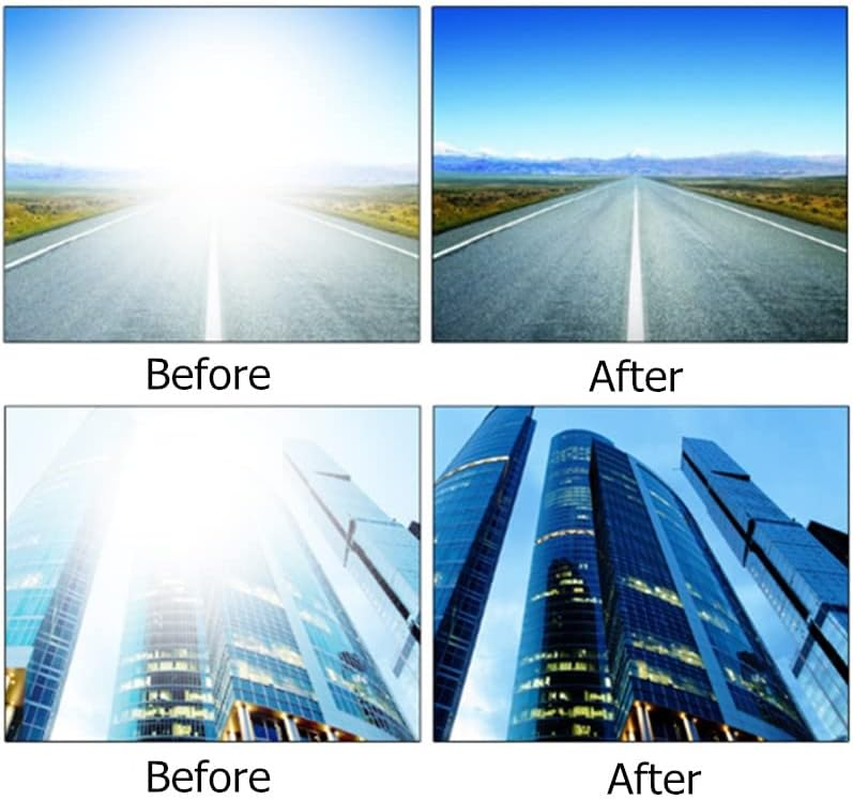 Polarized Unisex Clip on Sunglasses, Anti-Uva UVB Flip up Sunglasses for Driving Fishing Cycling Holiday Sun Men Women - Brown image number 2