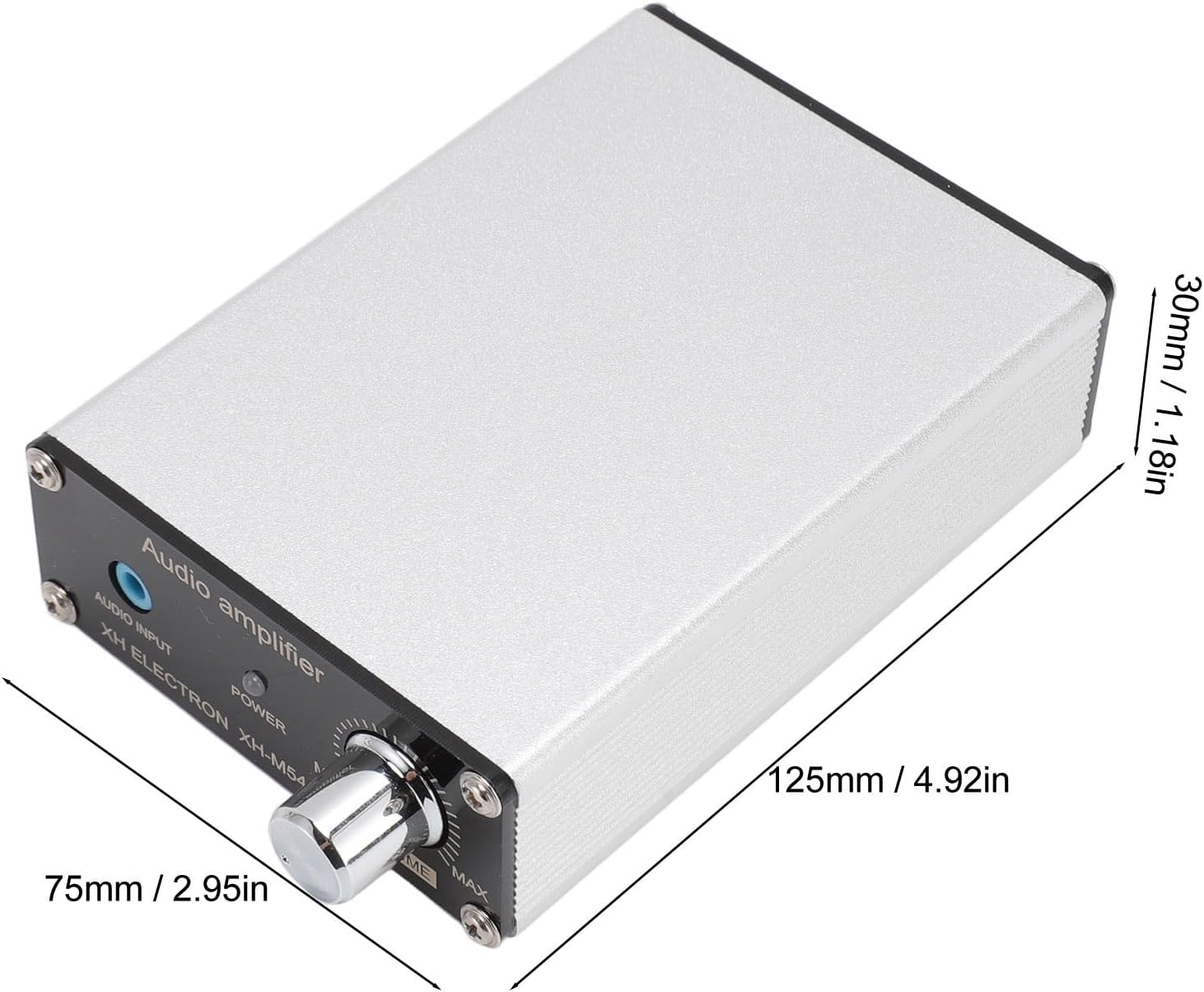 XH M541 Subwoofer Amplifier for Home Theater, Dual Channel Audio Power Amp, 60W plus 60W Stereo Audio Amplifier with TPA3116D2 Core Technology