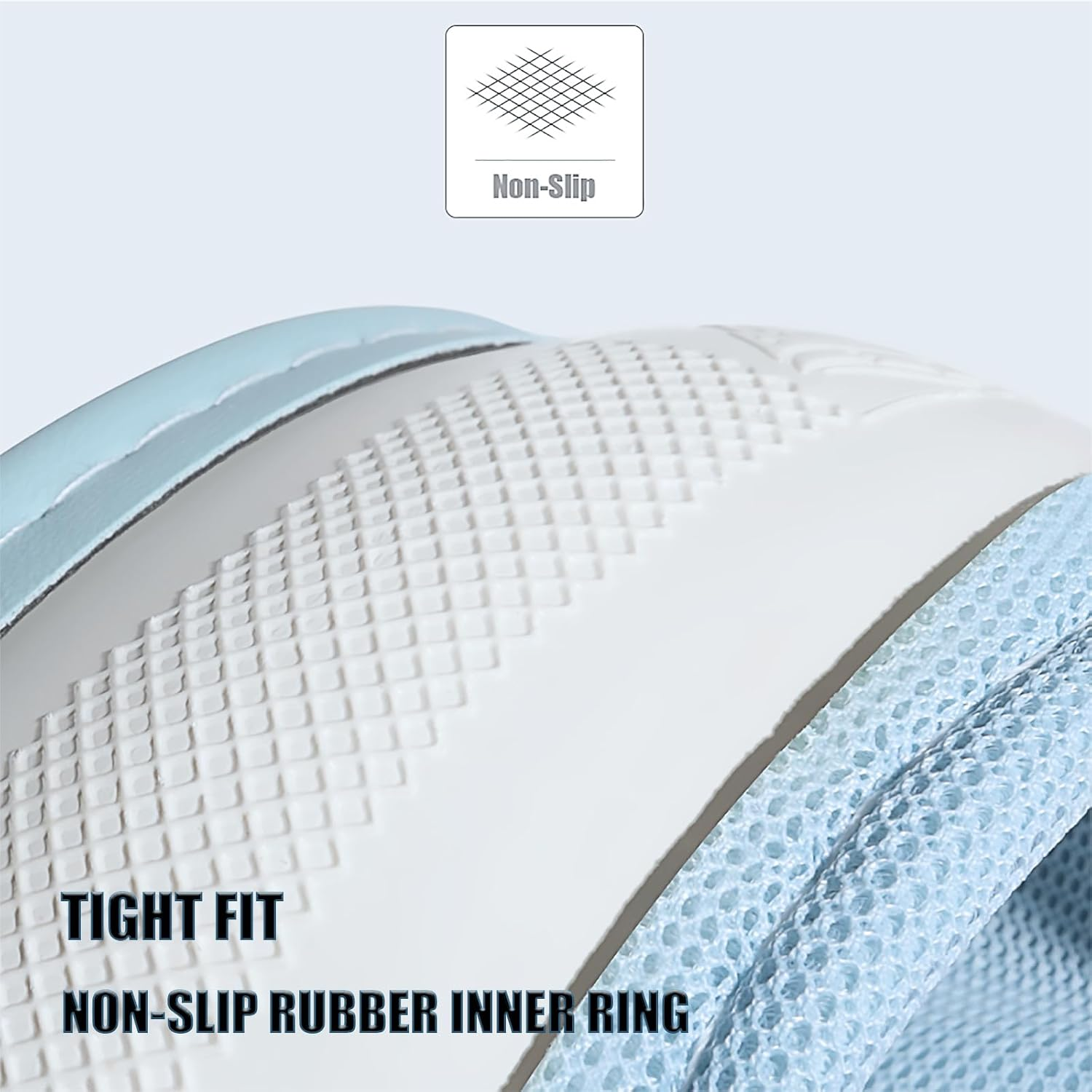 Binsheo Nappa Leather Pink Steering Wheel Cover, Advanced Microfiber Leather Non-Slip Breathable Fabric, Warm in Winter and Cool in Summer, Universal 15 Inch image number 3