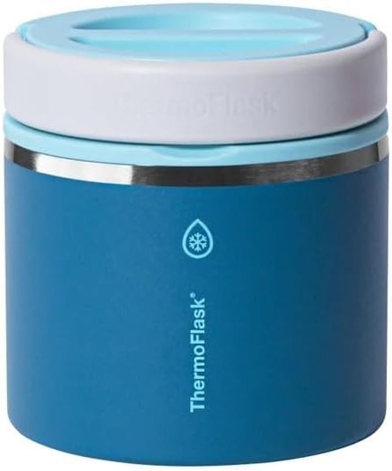 Thermoflask 20 Oz Insulated Food Jar, 2-Pack, Pink and Blue, Hot 12 Hours Cold 24 Hours (Pink and Blue) image number 2