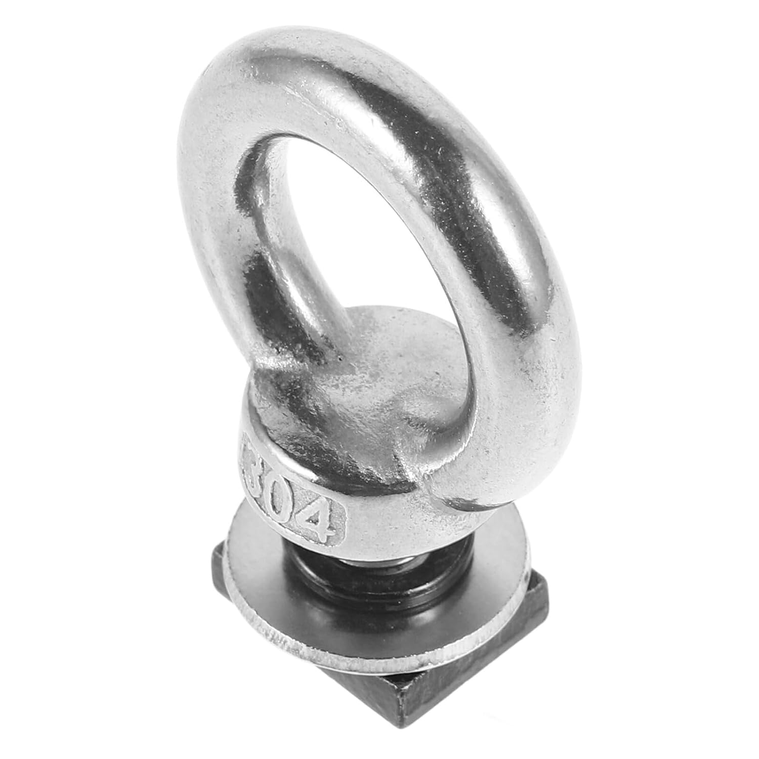 Heavy Duty Roof Rack T Slot Bolt M8 Bright Finish, T Track Mount Tie down Anchor for Vehicle Cargo, Roof Rack Eye Bolt Nut for Secure Luggage Frame Fixing image number 3