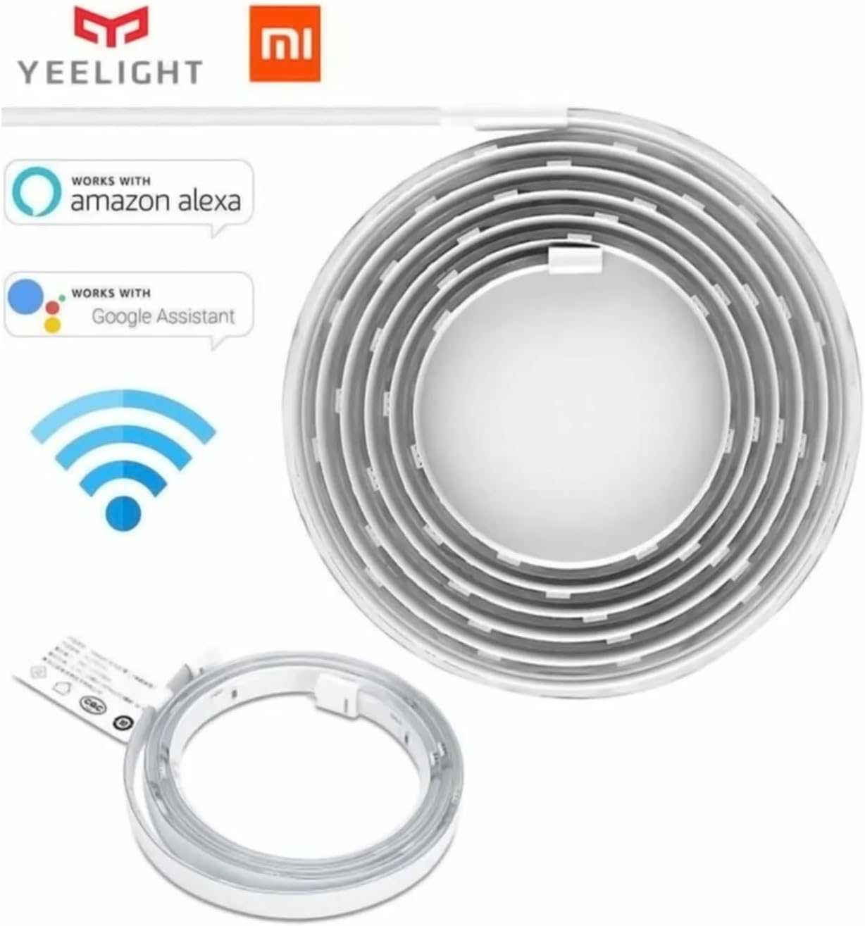 YEELIGHT Aurora Lightstrip plus Extension, White (YLOT01YL) image number 2