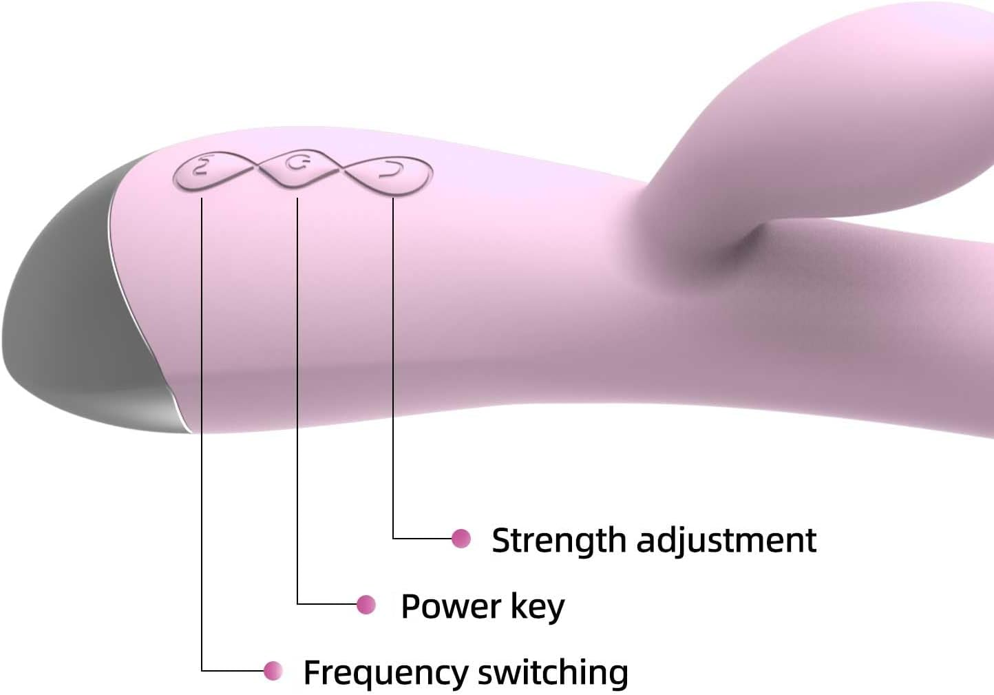 Bullet Massage Rod Powerful Mini Stick Soft Toys for Women Pleasure Handheld Portable Quiet 10 Speeds Waterproof Electric Personal Bullet Setting for Body Relax, Delivery Fast image number 2