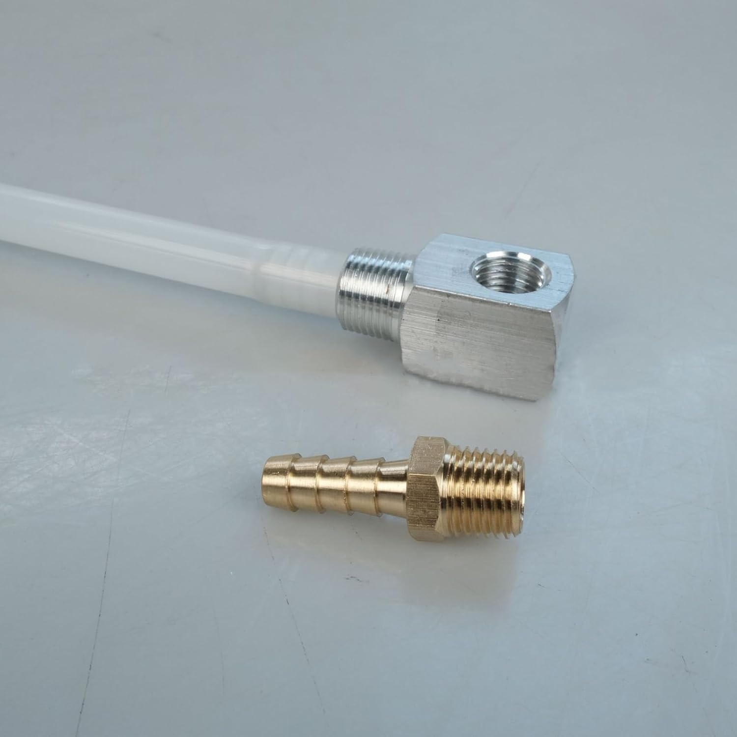 7-0948 Universal Fuel Pickup Tube with Strainer & Barb Fitting - 12 Inch Marine Grade Hose Tube for Boat Gas Tank image number 2