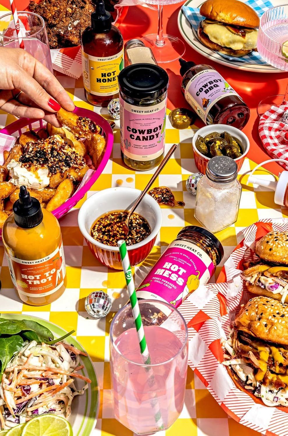 Sweet Heat Co. Hot Honey, Habanero Infused Honey, 250Ml, 405G image number 2