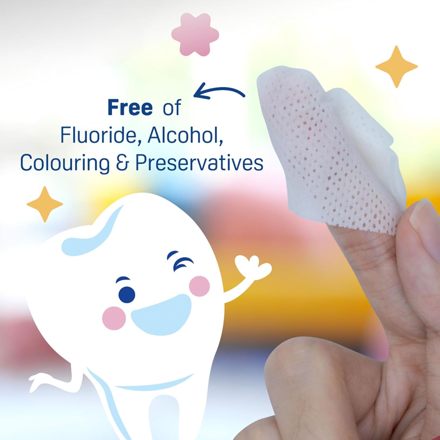 Baby Tooth & Gum Wipes, 20'S image number 2