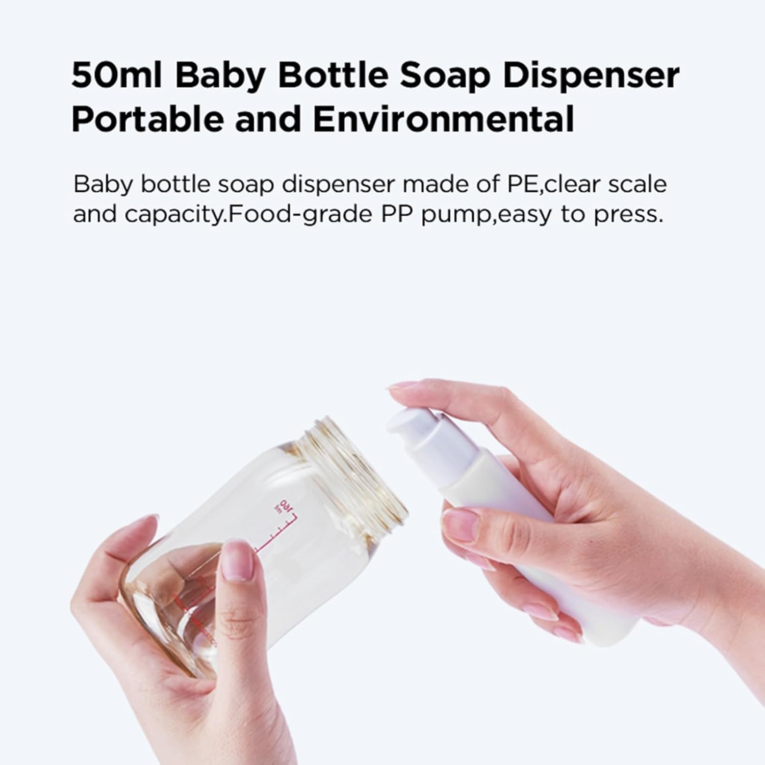 Travel Baby Bottle Cleaner Kit with Baby Bottle Drying Rack,Snap-On Extendable Silicone Baby Bottle Brush,Nipple-Shaped Brush,Straw Cleaner Brush,Baby Bottle Soap Dispenser.Pink. image number 2