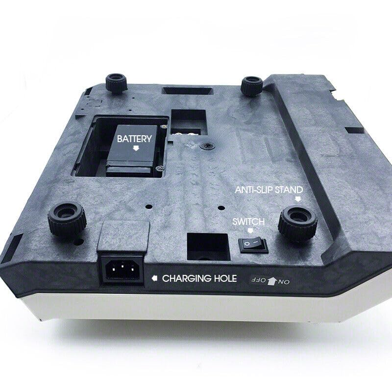 LEDON Kitchen Scale Digital Commercial Shop Electronic Weight Scales Food 40KG White image number 3