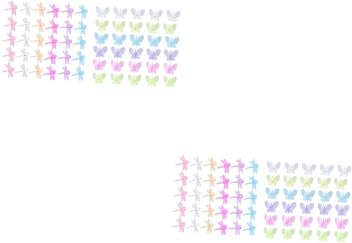 OFFSCH 120Pcs Ladybug Shaped Plant Support Clips Creative Vine Fixed Clips for Gardening Safe Flower Cutting Holder Random Color image number 1