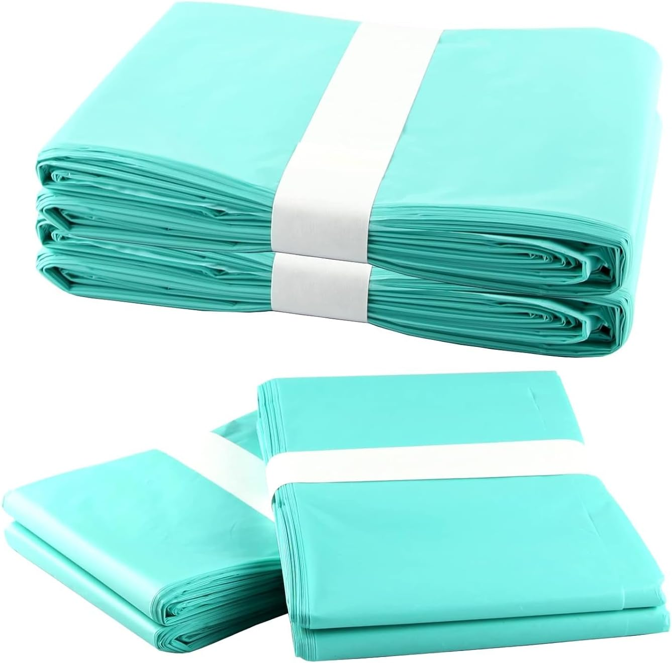 DJK Industries 6 Pack of 16L Refill Disposable Nappy Bin Liners Compatible with KORBELL Disposal Nappy Bin Bag