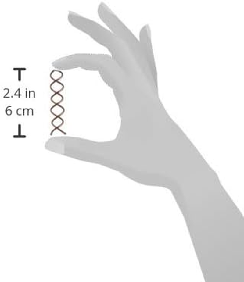 Goody Simple Styles Spin Pin, Assorted Colors Dark or Light Hair, (1 Pack of 2 Pins) image number 2