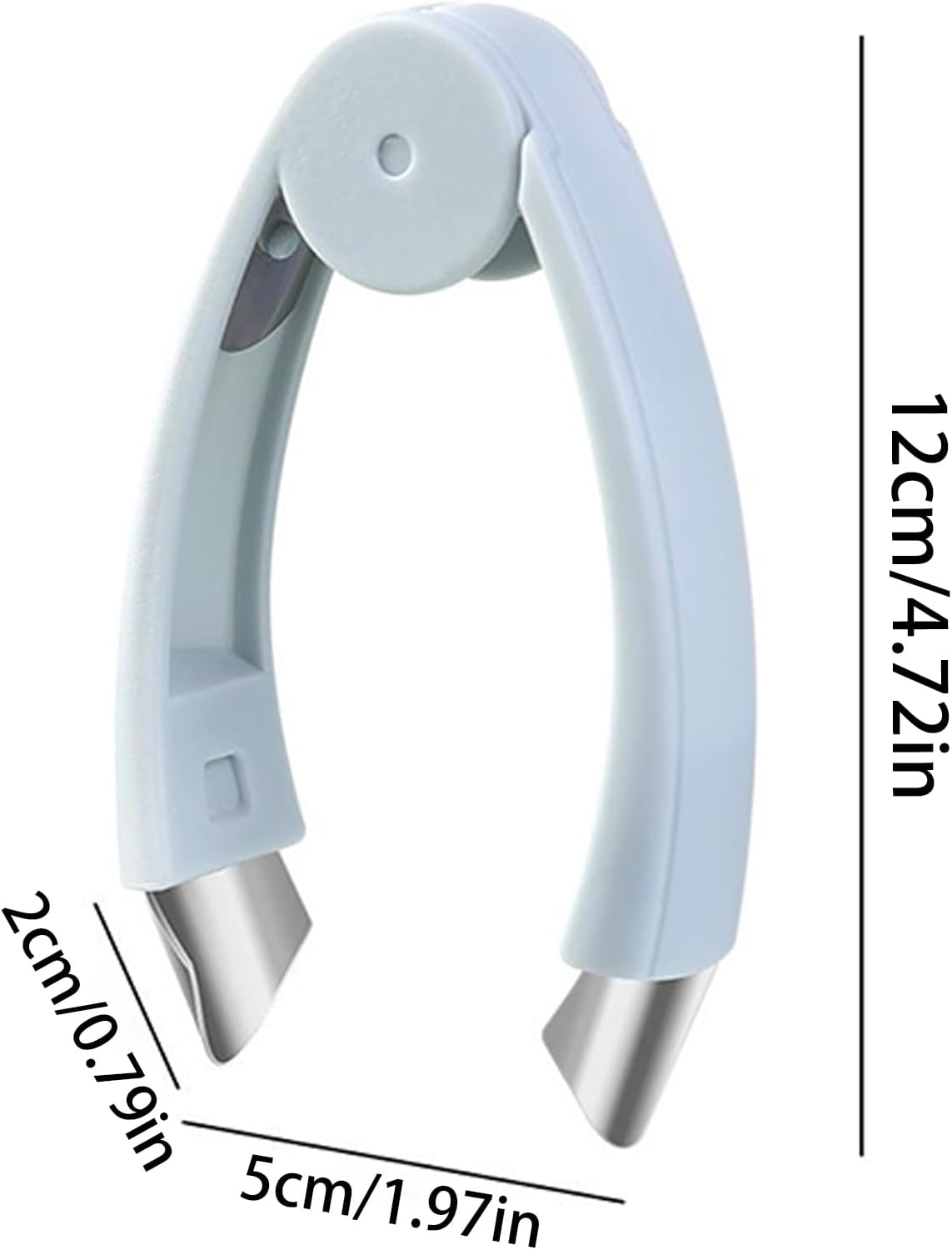 Strawberry Stem Remover,Strawberry Huller Stem Remover Stainless Steel | Food Prep Multifunctional Kitchen Gadget Portable for Potatoes Cherry Pepper Fruits image number 1