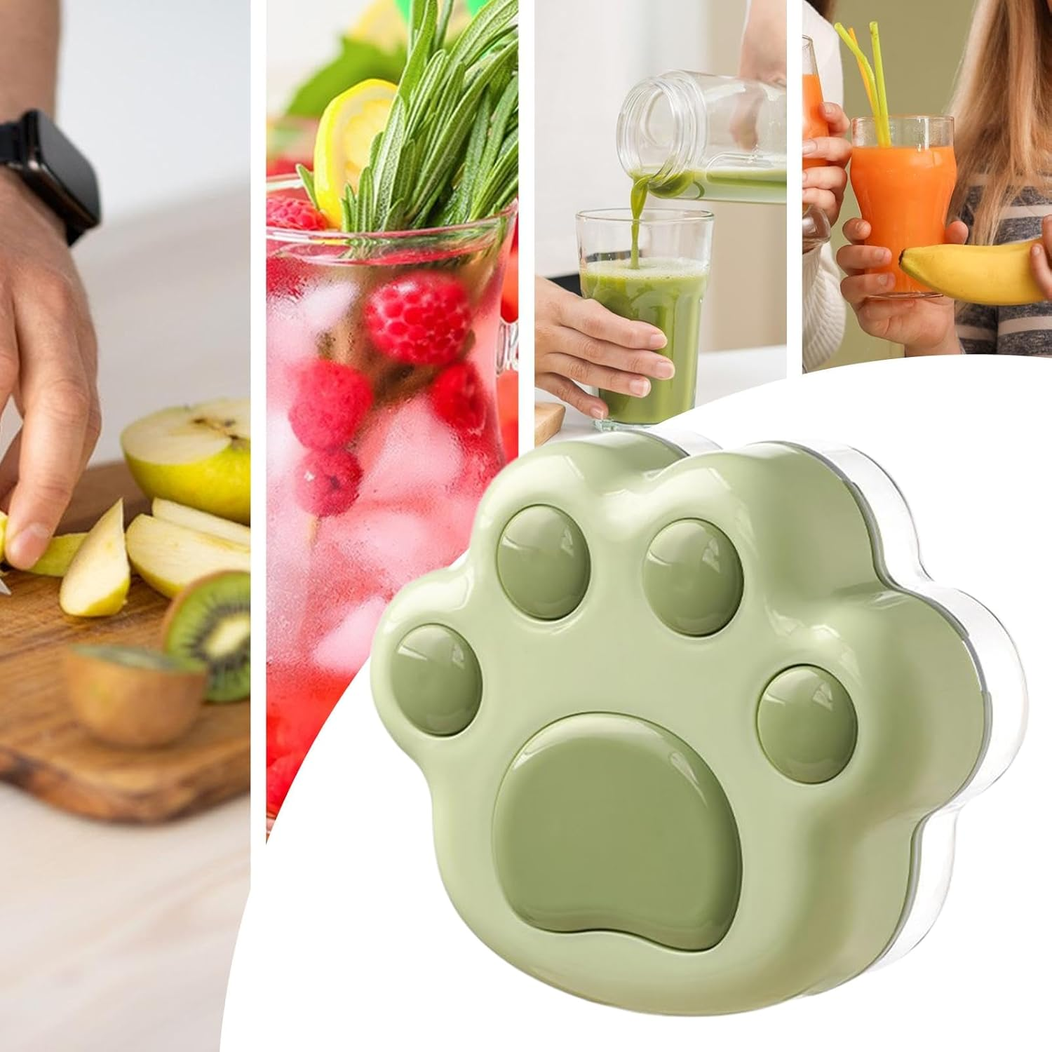 Claw Ice Cream Mold - Cute Claw Shaped Freezing Ice Pop Sticks Mold | Freezer Tray Mould Icecream Tubes Maker Multipurpose Kitchen Tool for Hot Days image number 5