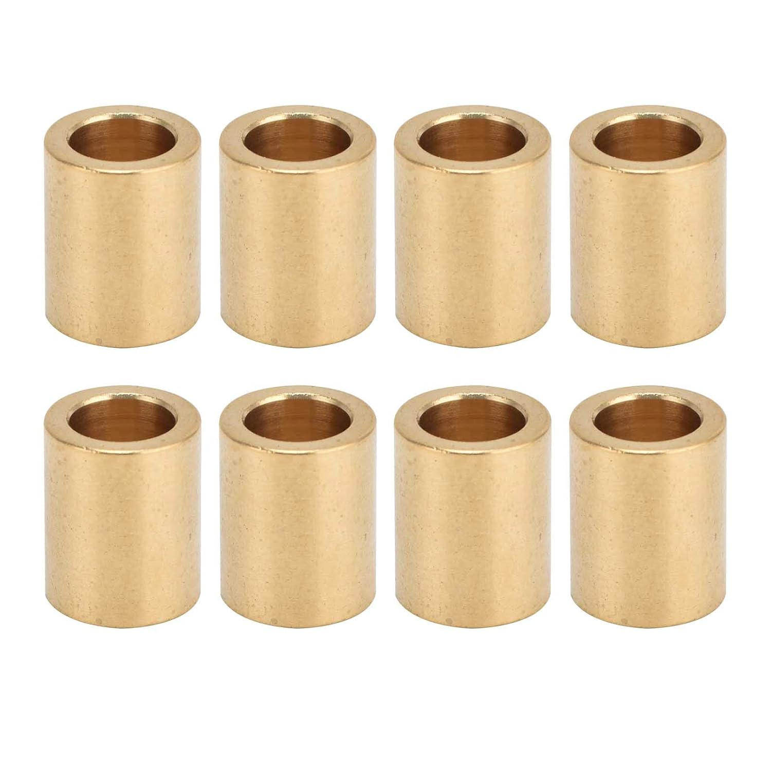 SELF LUBRICATING Brass Sleeve WEAR Resistant Bearing Slider Electrical Household 8PCS image number 6