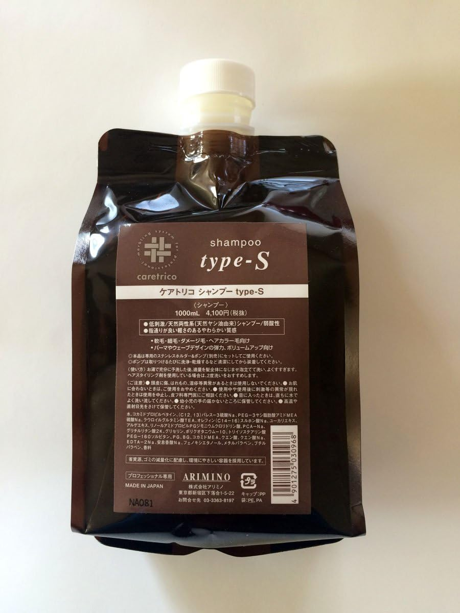 ARIMINO | Shampoo | Caretrico Shampoo Type-S Refill 1000Ml (Japan Import)