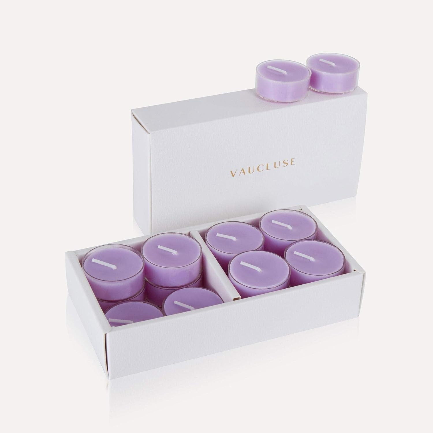 Lavender Scented Tealight Candles 16 Pack - Soy Wax, Herbaceous & Floral Aroma, Soothing & Calming, Eco-Friendly, Ideal for Relaxation & Tranquil D?Cor image number 3